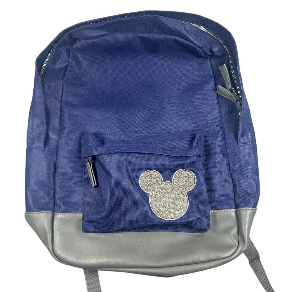 Disney Store 30th Anniversary Mickey Patch Blue Backpack